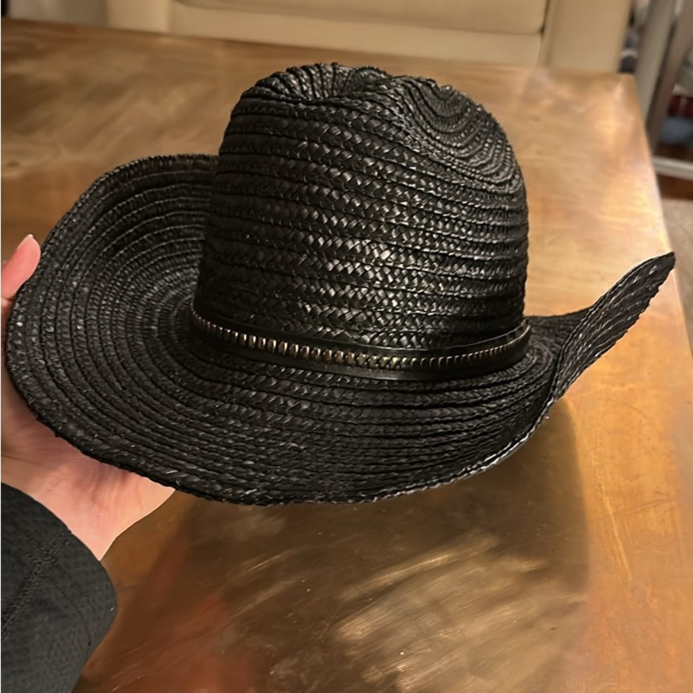 Free People - Fame Straw Cowboy Hat